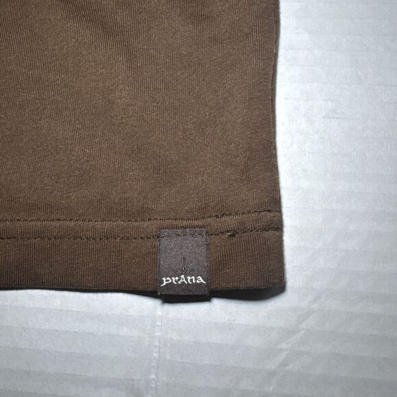 prAna T Shirt, Brown Size Small, Big Logo On The Back. - Picture 6 of 11